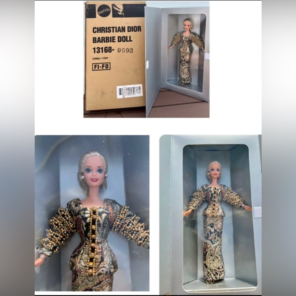 1995 Christian Dior Barbie First Edition Limited Edition #13168 Orig box w/COA